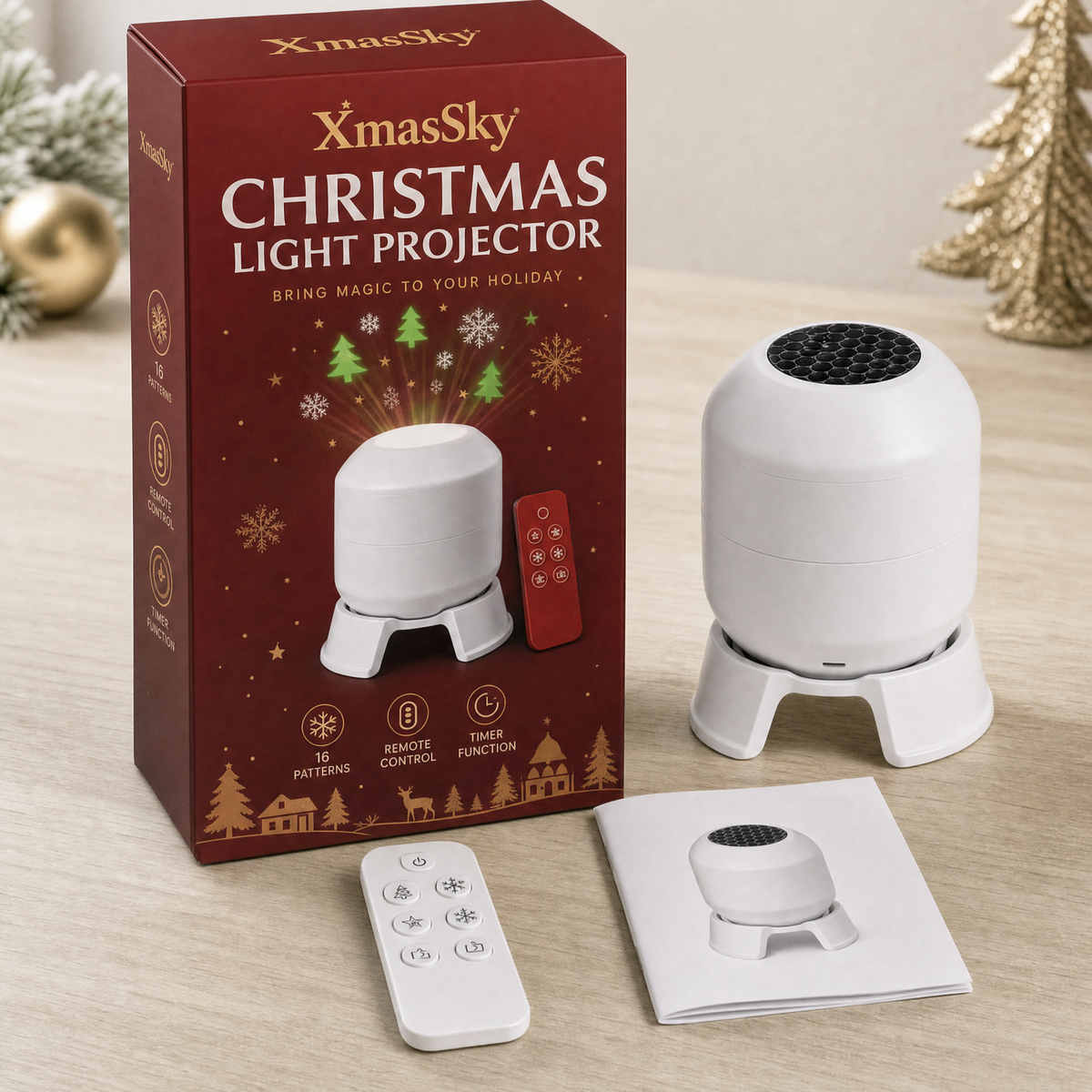 XmasSky™ Christmas Projector